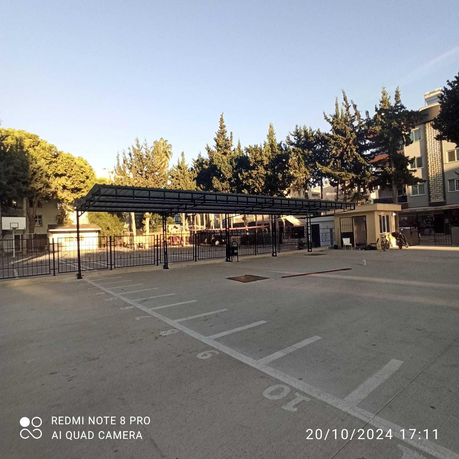 Okul ve Park Çelik Çatı Kapama Projesi - Görsel 7