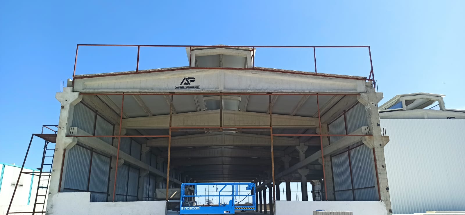 Tarımsal Yapı Çelik Hangar İnşaatı - Görsel 18