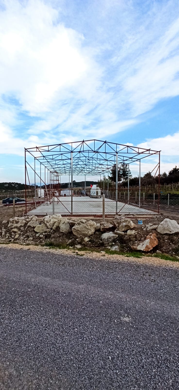 Tarımsal Yapı Çelik Hangar İnşaatı - Görsel 30